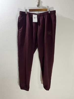 NWT Nike Swoosh Fleece Dri-FIT Jogger Pants FV9946-652 Burgundy
