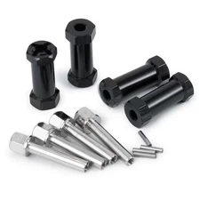 25mm 1/10 RC Car Hex Wheel Hub Extender For AXIAL SCX10 D90 AX10 CC01 F350 G