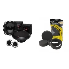 Rockford Fosgate T1650-S 6.5” 2-Way System with 1 pair RKFR6 Roadkill Fast Ri...