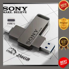 2TB Sony USB Flash Drive Alta Velocità Tipo C PenDrive 1TB 512GB 256GB Metal Stick.