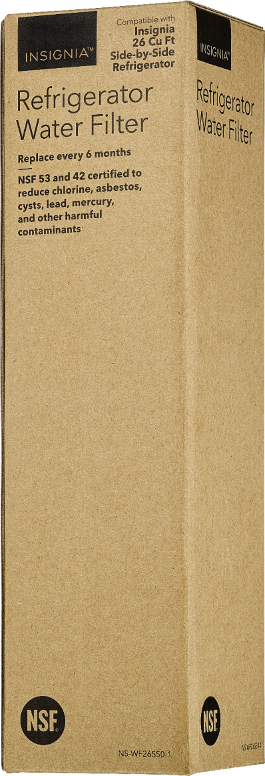 Insignia - Замена водяного фильтра NSF 53 для некоторых моделей Insignia Side-by-Side...