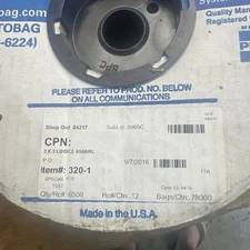 Auto Bag 3x3 Poly Bag 