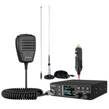 Retevis MB63B CB-Funkger&auml;t Noise Canceling 40-Kanal mit Antenne f&uuml;r Off-Road