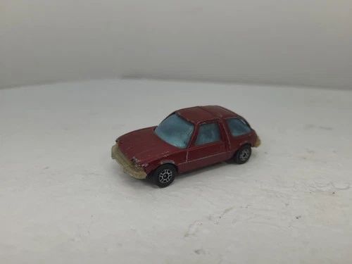 Red Vintage CORGI Juniors 1975 AMC Pacer 1/64 Diecast