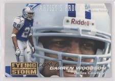 1996 Pinnacle Action Packed Eyeing the Storm Artist's Proof Darren Woodson 05ye