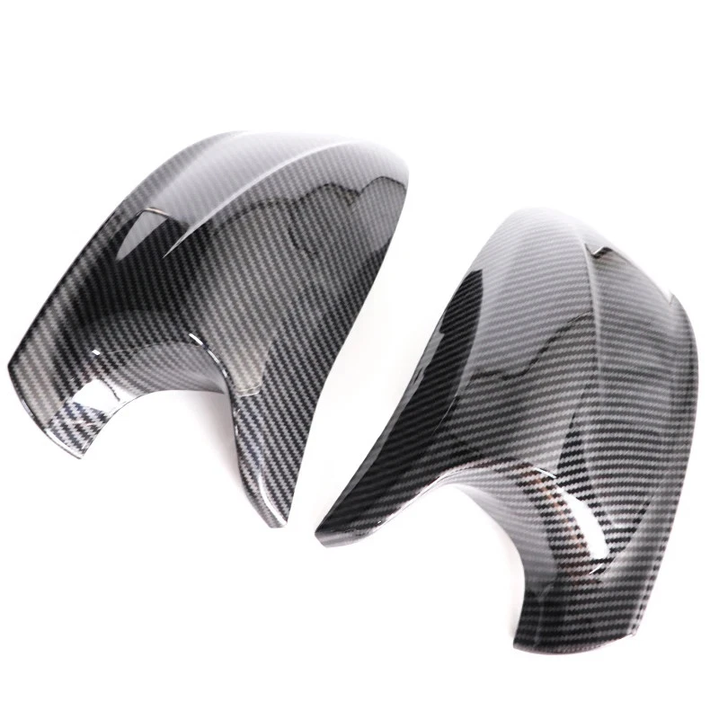 2pcs M Style Black Side Mirror Covers for BMW X3 F25 X1 E84 Pre-LCI 2010-2013 Foto 4 de 4