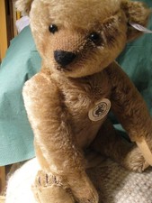 Steiff Teddy Bär 1908 Replica 408007 aus Künstlerbär Sammlung, 32 cm, von 2007