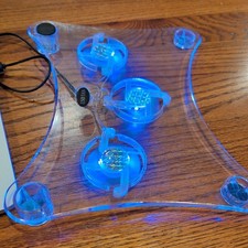 3 Fans USB Cooler Cooling Pad Stand LED Light Radiator for Laptop PC Notebook