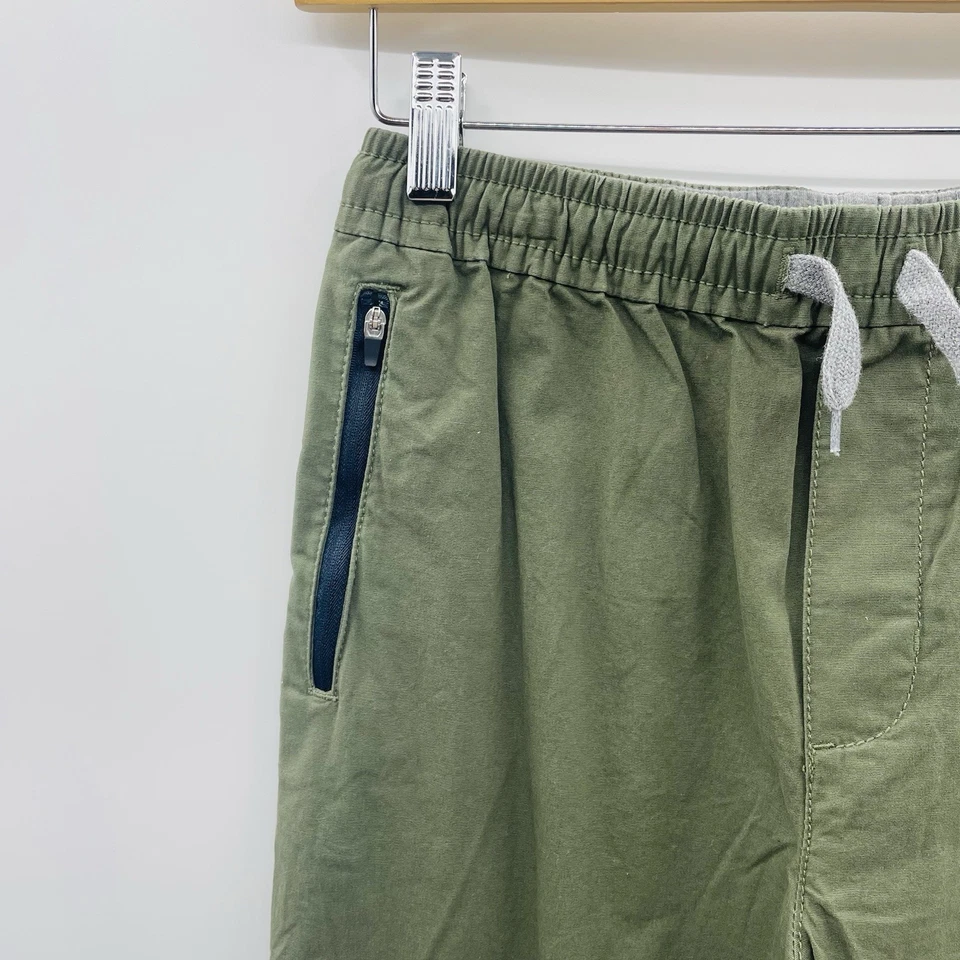 OshKosh B'Gosh Youth Boys Size 14/14A Drawstring Cotton Blend Jogger Pants Green - Image 2 of 4