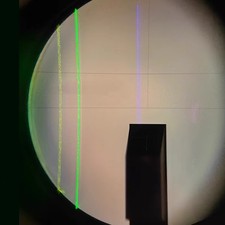 Diffraction Grating Spectrophotometer Optical Teaching Aid with Various Lines