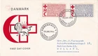 SA25d Denmark 1966 Red Cross Charity, FDC
