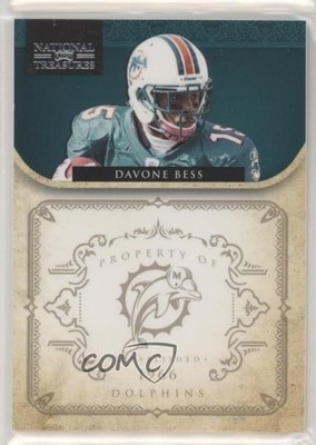 2011 Playoff National Treasures 51/99 Davone Bess #80 5w7