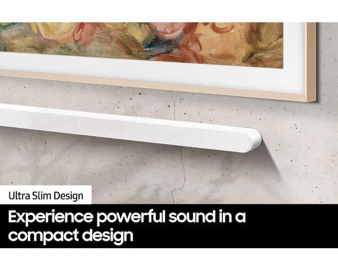 Samsung HWS701D Ultra Slim Soundbar 3.1ch Subwoofer - White - Image 3 of 4