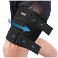 Adjustable Thigh Brace Hamstring Compression Wrap for Quad Upper Leg Support