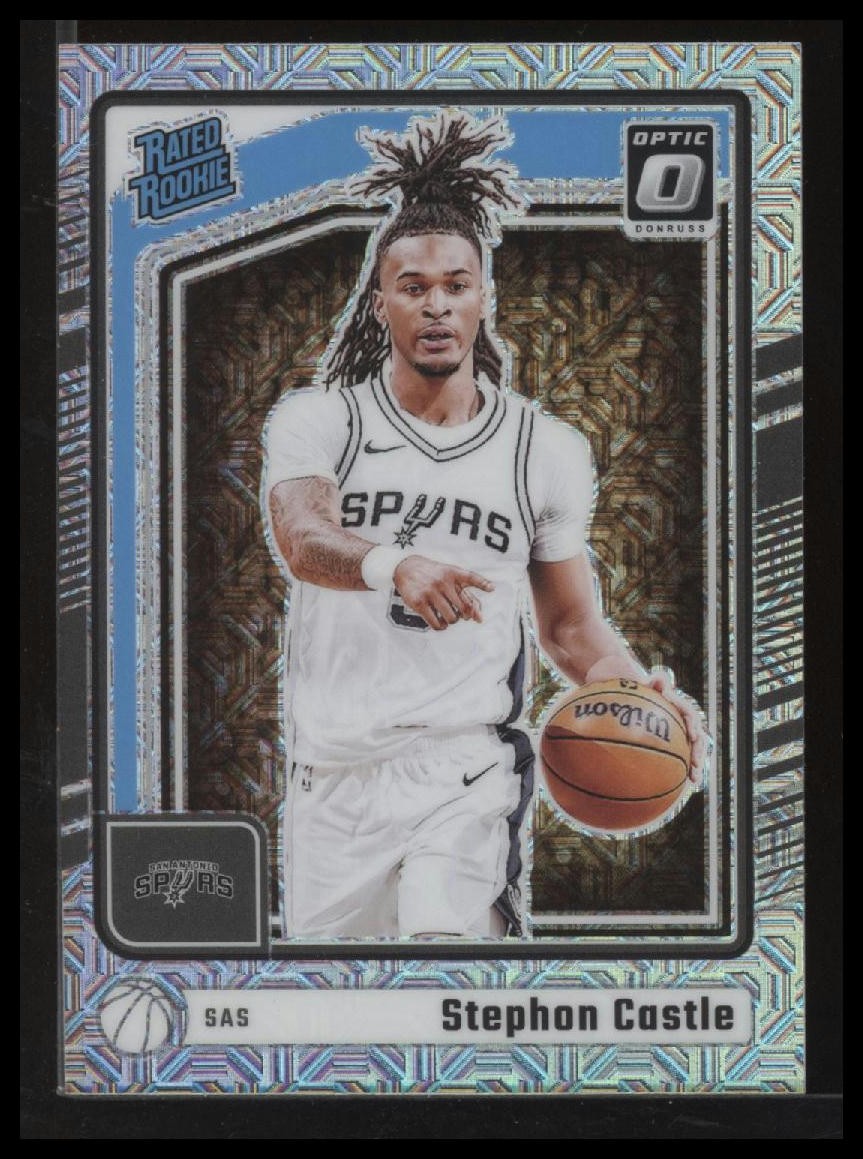 2024-25 Donruss Optic #254 Stephon Castle Choice