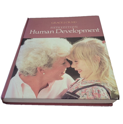 Human Development Early Education Grace Craig Fifth Edition 5th HC Textbook 1989