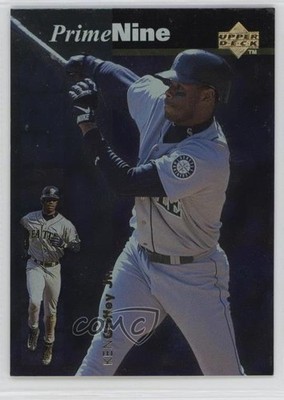 1998 Upper Deck Prime Nine Ken Griffey Jr #PN5 HOF 1e9y