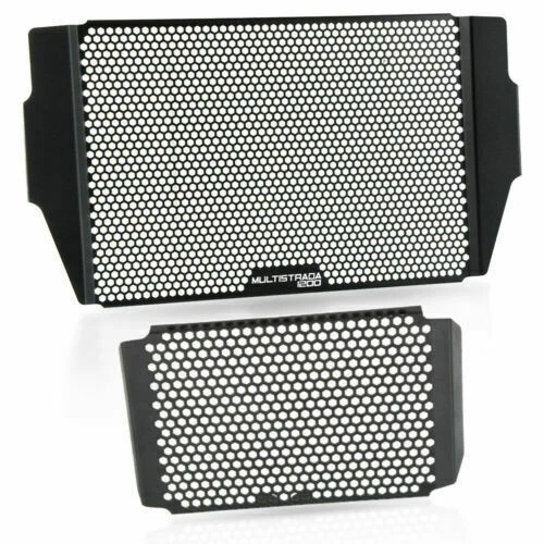 Radiator Grille Guard Cover For Ducati Multistrada 1200 Oil Cooler Guard 2010-14 - Photo 2/4