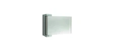 International Commercial Storefront Door Paddle Handle Push Satin Aluminum Clear