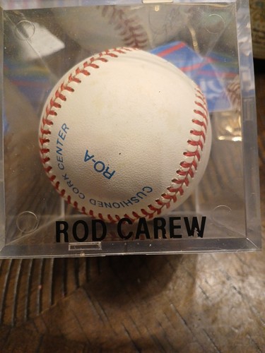 Rod Carew signierter Baseball