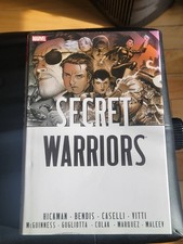 Secret Warriors Omnibus Hickman 1st Printing 2012 Marvel Nick Fury SHIELD OOP