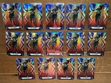 2020 Phoenix Fire Burst Football Lot of 14 #180 K.J. Osborn RC Minnesota Vikings