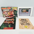 Donkey Kong Country SNES (1994, Nintendo) CIB Game Box Manual Insert