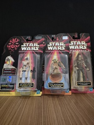 Star Wars Episode I Lot Yoda Council Chair Captain Tarpals Battle Droid MOC