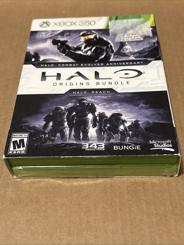 Halo Origins Bundle Xbox 360 Anniversary Edition Combat Evolved w/New Reach RARE - Picture 2 of 8