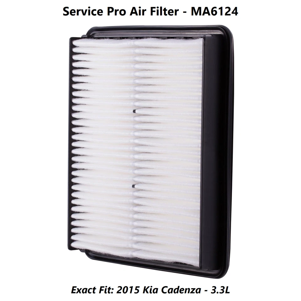 2015 Kia Cadenza 3.3L Complete Cabin, Air & Oil Filter Kit (5W-30) Foto 4 de 4