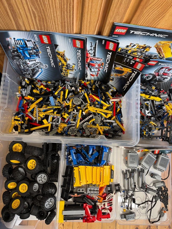 🛠️ LEGO Technic XXL Konvolut: Power Functions, Motoren, Sets 8260-8265 u.v.m. - Bild 3 von 4