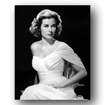 Grace Kelly Prince Rainier III Photo 8x10 Monaco Royalty 1950s Actress Portrait
