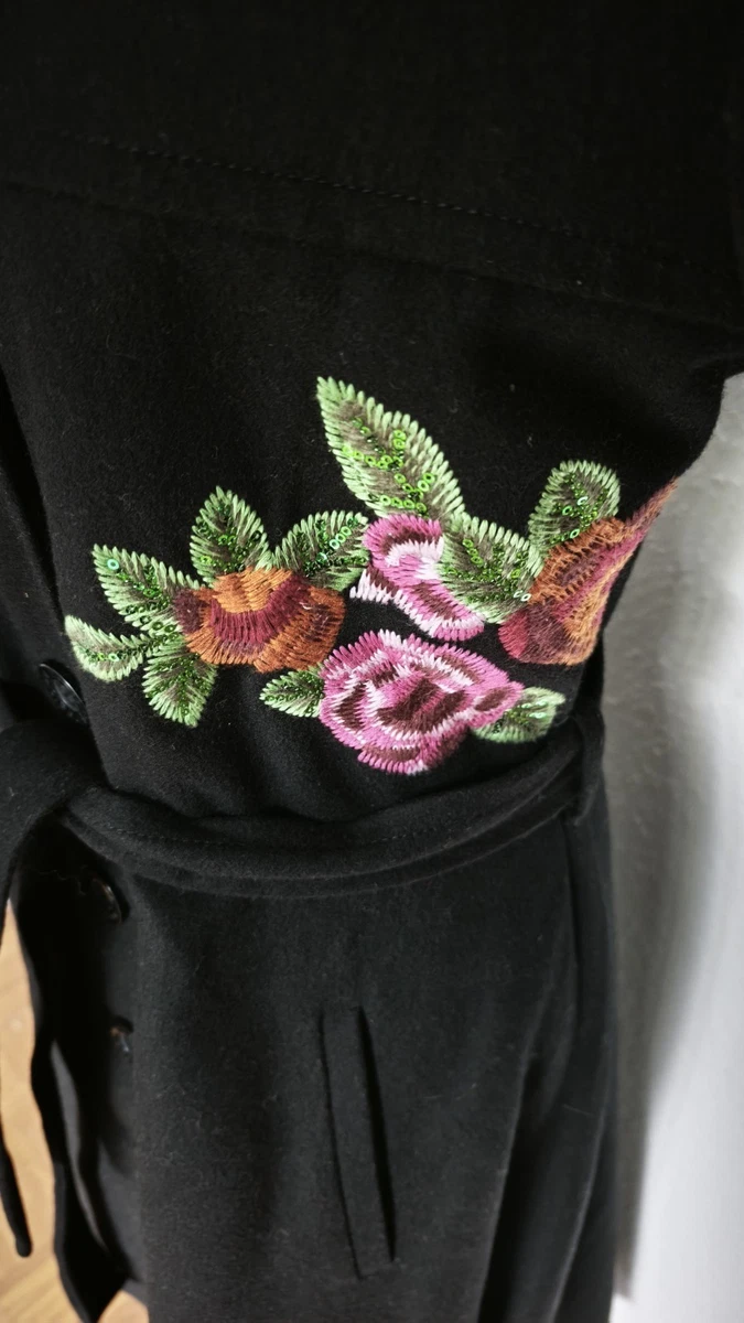 Damen Jacke Mantel, von Desigual, Schwarz, Gr. 40