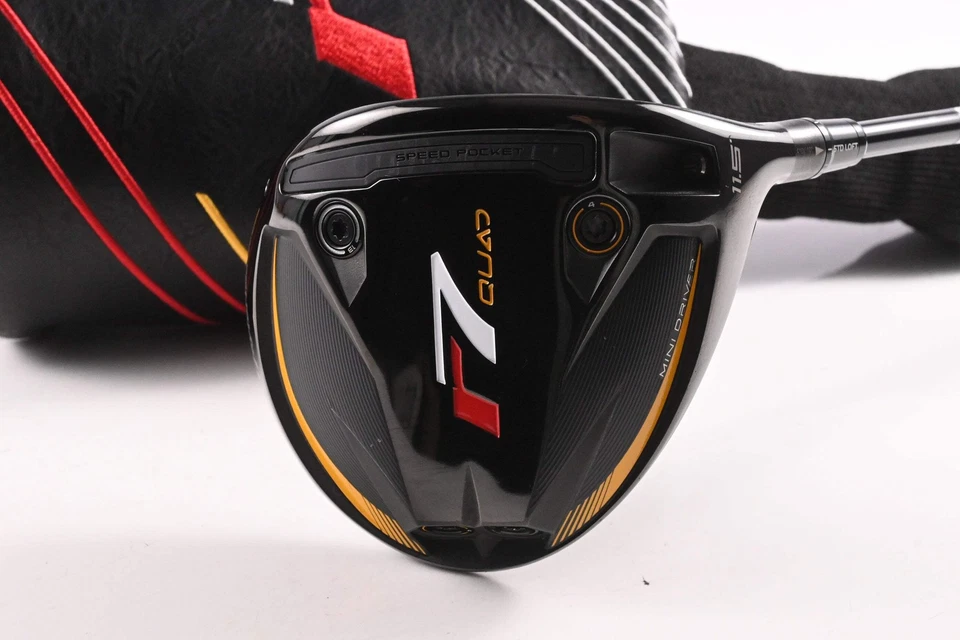Taylormade R7 Quad Mini Driver / 11.5 Degree / Stiff Flex Fujikura Speeder 6 - Image 2 of 4
