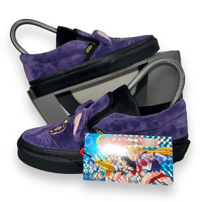 Vans x Sailor Moon Pretty Guardian Luna Slip-on Sneakers Purple