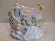 Roman Inc Noah's Ark Ceramic Night Light 2001