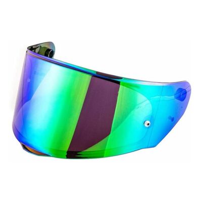 LS2 Stream II Face Shield - Green Iridium