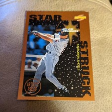 1996 Score Dugout Collection Artist's Proofs Baseball Card #B84 Jim Edmonds 