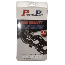 3x Semi Chisel Low Profile Chain 3/8 .050 60DL Fits Jonsered 1020, 110, 111, 6