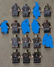 TheMinifigCo.℠ WW2 German Various Camo Set of 11 minifigures - NEW.