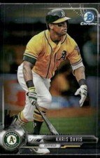 2017 Bowman Chrome #83 Khris Davis