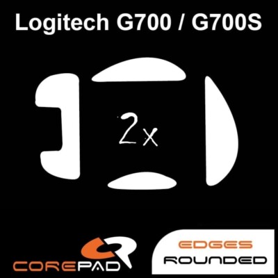 Corepad Skatez Logitech G700 G700S Ersatz Mausfüße Hyperglides PTFE Teflon