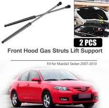 Front Hood Lift Support Struts Shocks Gas Springs Damper For Mazda 3 Sedan 07-10