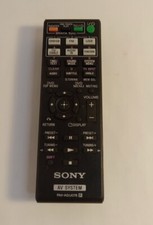Sony Remote Control RM-ADU078 AV System TESTED WORKING Original Equipment