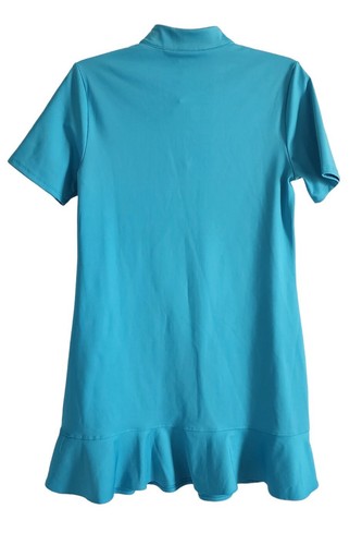 Tommy Bahama Golf Women's Sz M  Zip Golf Dress - Scuba Blue(Without Shorts) - Picture 6 of 6