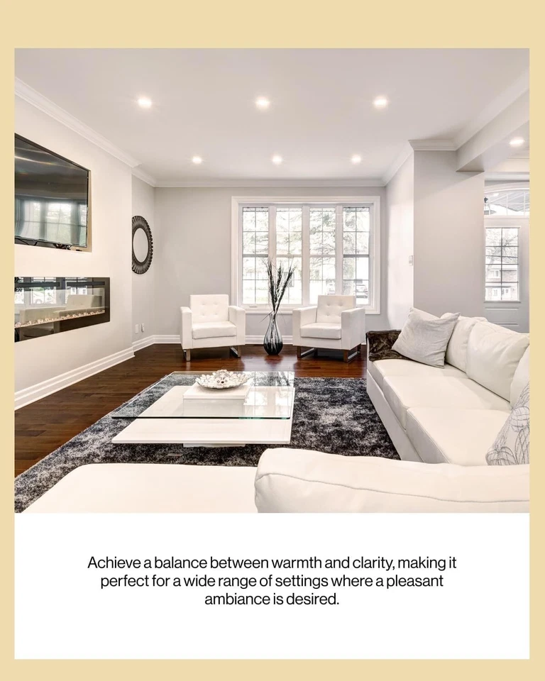 4Pack BR40 LED Reflector Light Bulb, Indoor Flood Light, 2700K, 15W(75W), 1100LM - Image 3 of 4