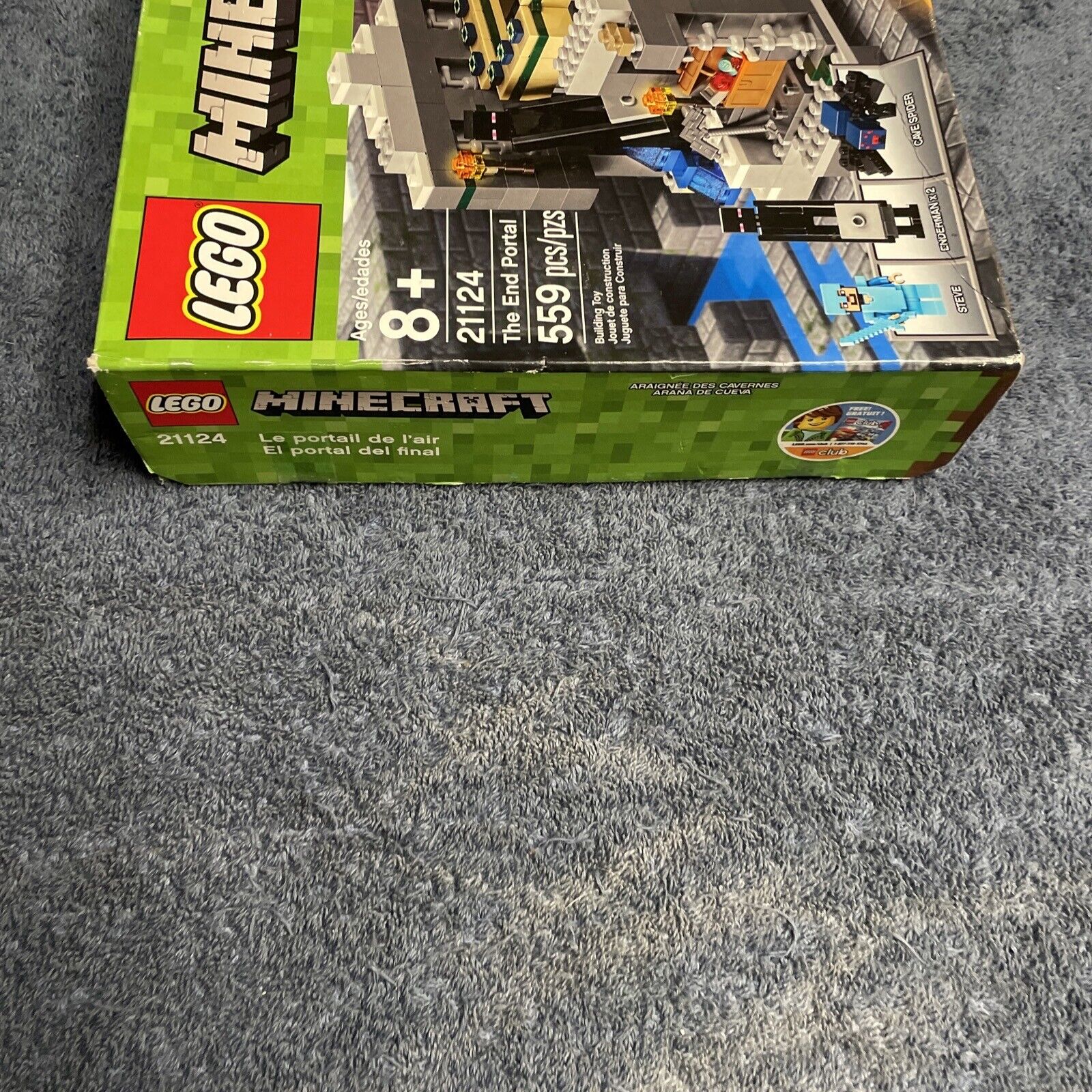 LEGO Minecraft The End Portal 21124 with Cave Spider! 