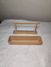 Vintage 1975 Lone Ranger Rides Again Prairie Wagon Tan Trough Hitching Post