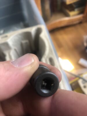SK Hand Tool 32359 1/4-Inch Drive Swivel Metric Impact Socket, 9mm