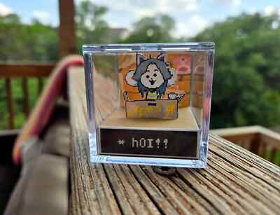 Undertale Mini 3D Diorama Cube (Temmie/Tem Shop/hOI) 2x2